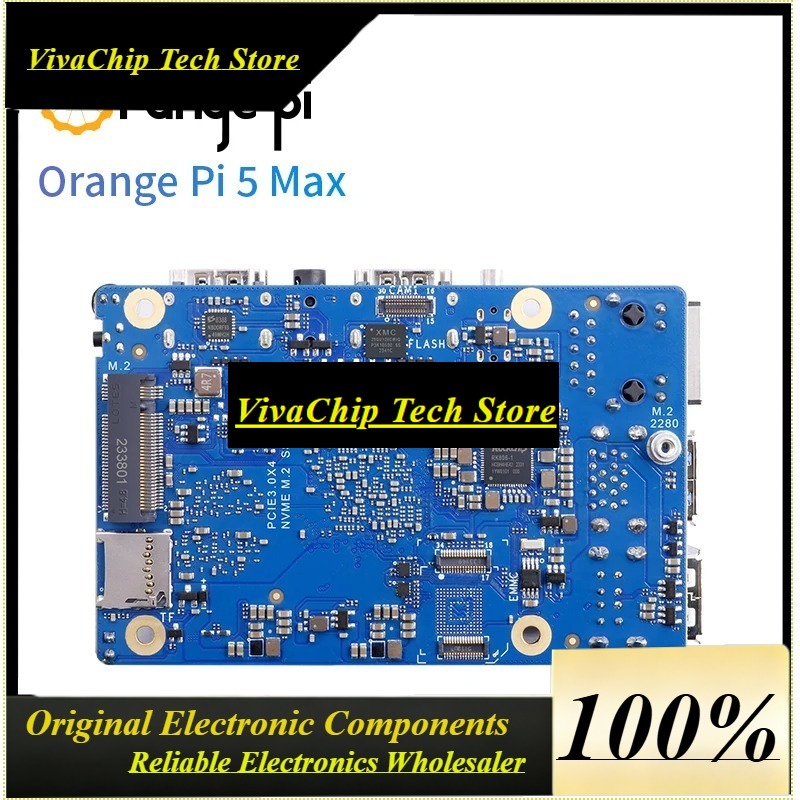 Orange Pi 5 Max Rk3588 - RoRuSOrangePi 5 Max 16GB dengan Power