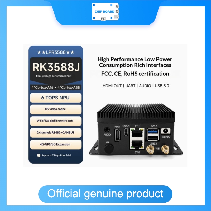 Rk3588 Mini Pc Board - Neardi Pi4 RK3588 Mini PC Industri,