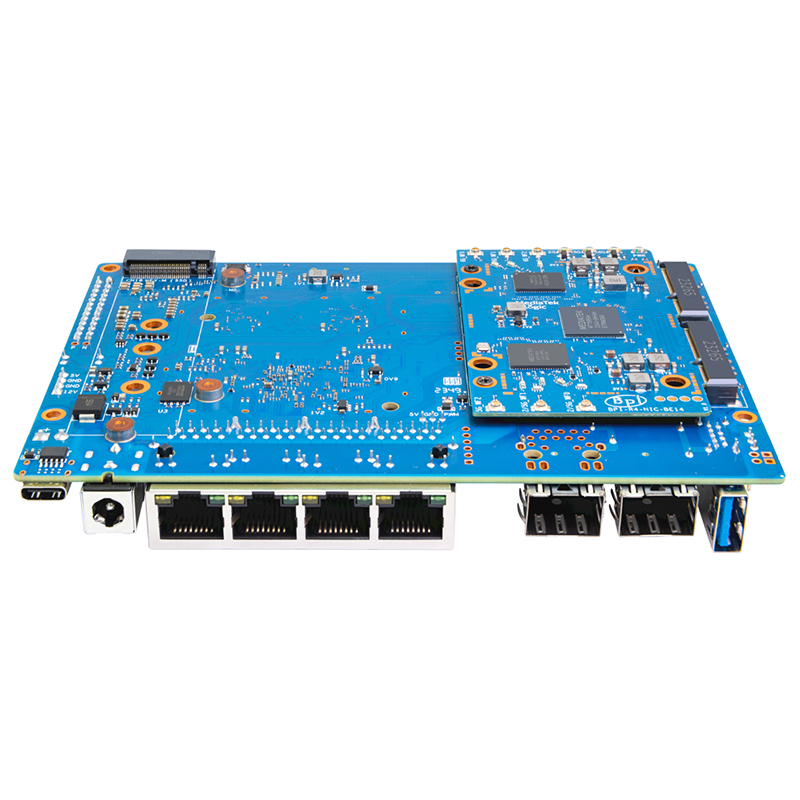 Banana Pi BPI-R4-NIC-BE14 Modu - Bananapi Bpi R4 Wifi 7 ulasan dan harga