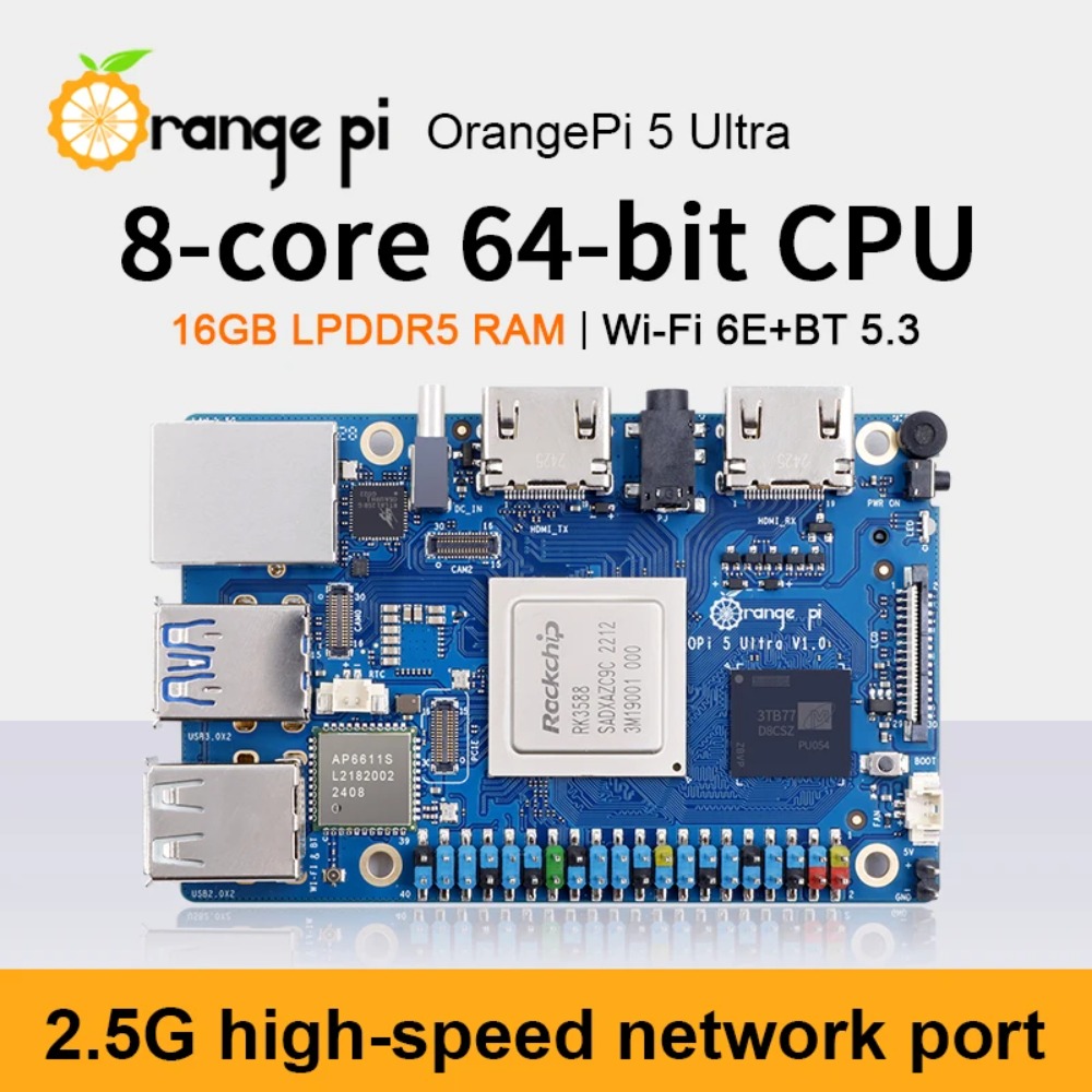 AvaCoreOrange Pi 5 Ultra 16G R - Rk3588 Mini Pc Board ulasan dan harga