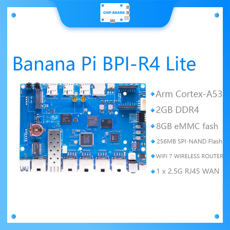 Banana Pi BPI-R4 Lite dilengka - Bananapi Bpi R4 Wifi 7 ulasan dan harga