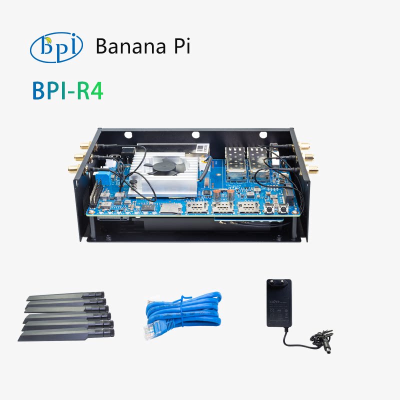 Banana Pi BPI-R4 WiFi 7 Router - Bananapi Bpi R4 Wifi 7 ulasan dan harga