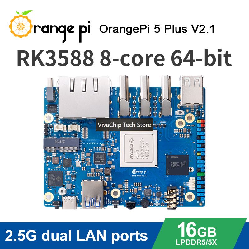 VivaCTOrange Pi 5 Plus Mini PC - Rk3588 Mini Pc Board ulasan dan harga