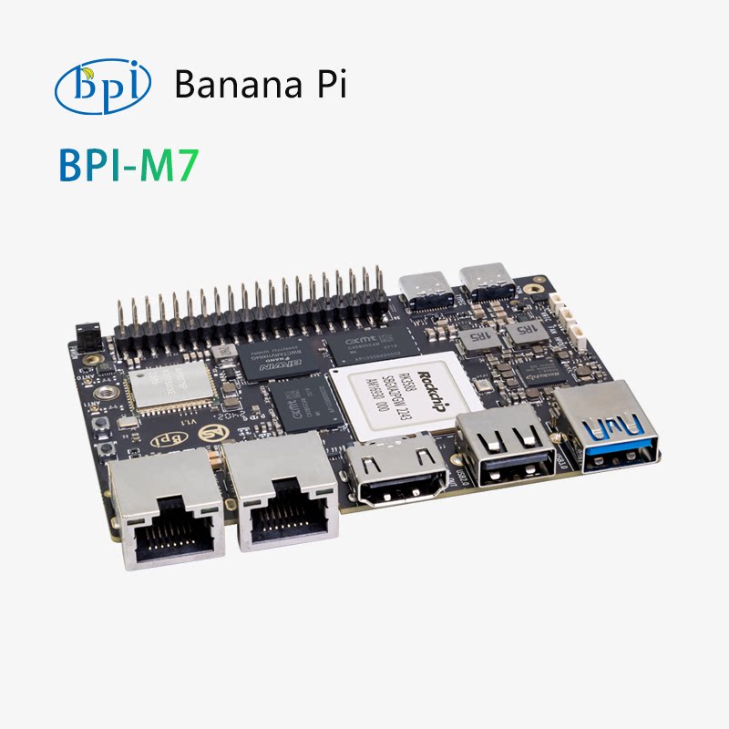 Papan pengembangan Banana Pi B - Banana Pi Bpi M7 Rk3588 ulasan dan harga