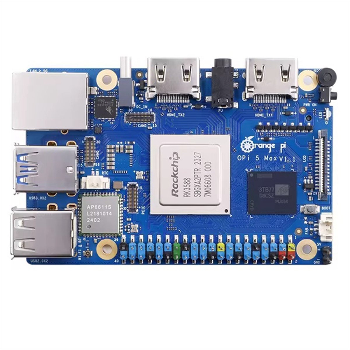 (ABGQ) Untuk Orange Pi 5 Max 1 - Orange Pi 5 Max Rk3588 ulasan dan harga